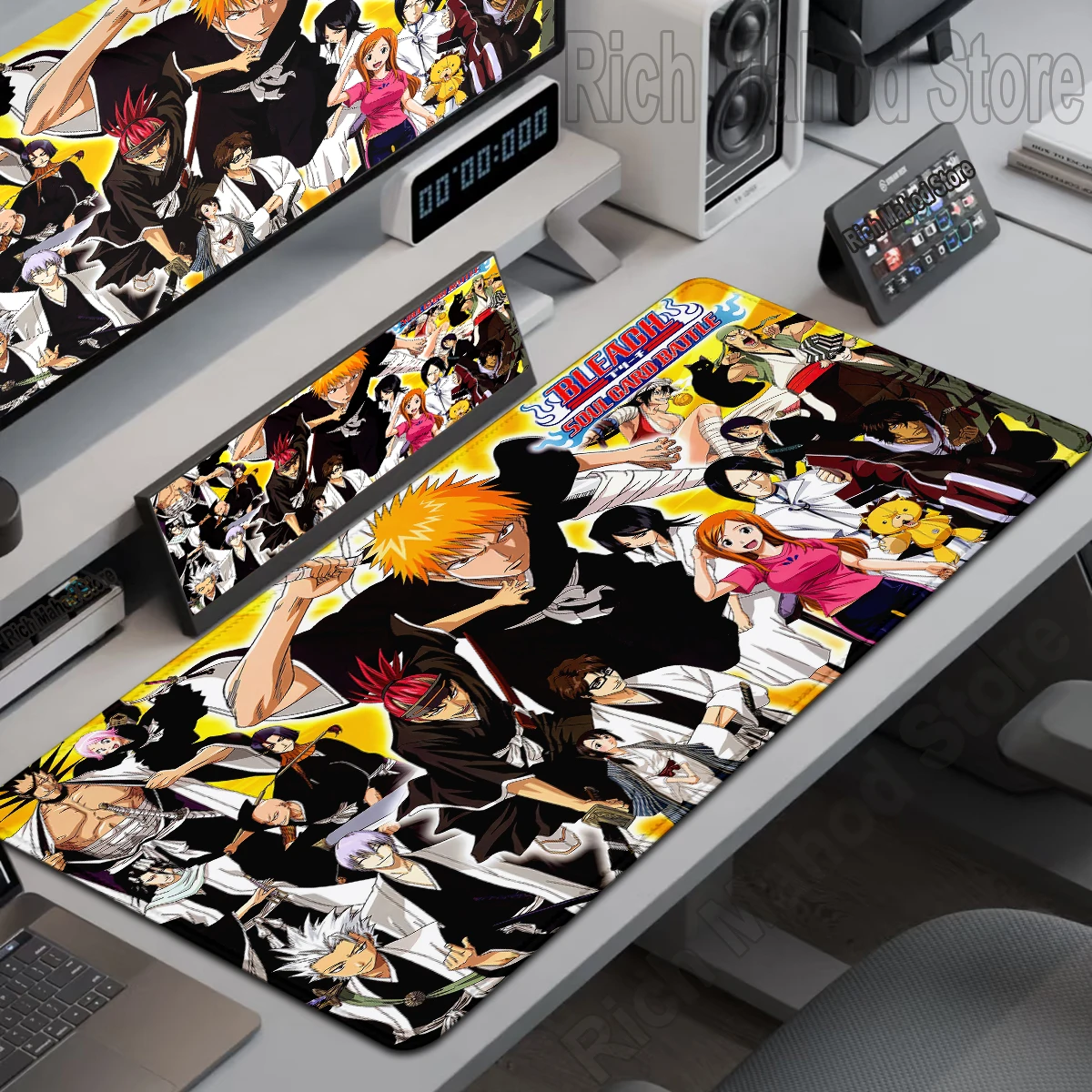 Anime BLEACH Mouse Pad Gamer Large Pc Cabinet Keyboard Computer Desk Mat 90x40 Gaming Accessories Mousepad Xxl E-Sports Tablemat
Anime BLEACH Mouse Pad Gamer Large Pc Cabinet Keyboard Computer Desk Mat 90x40 Gaming Accessories Mousepad Xxl E-Sports Tablemat