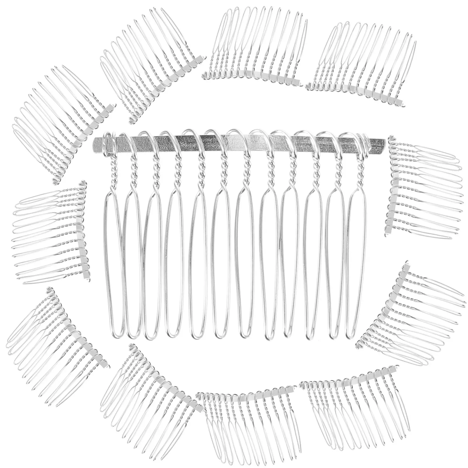 20Pcs Bridal Hair Combs Women Wedding Accessories Alloy Clips Girls Bride Hairpieces For Special Occasions Matching Dresses
20Pcs Bridal Hair Combs Women Wedding Accessories Alloy Clips Girls Bride Hairpieces For Special Occasions Matching Dresses
