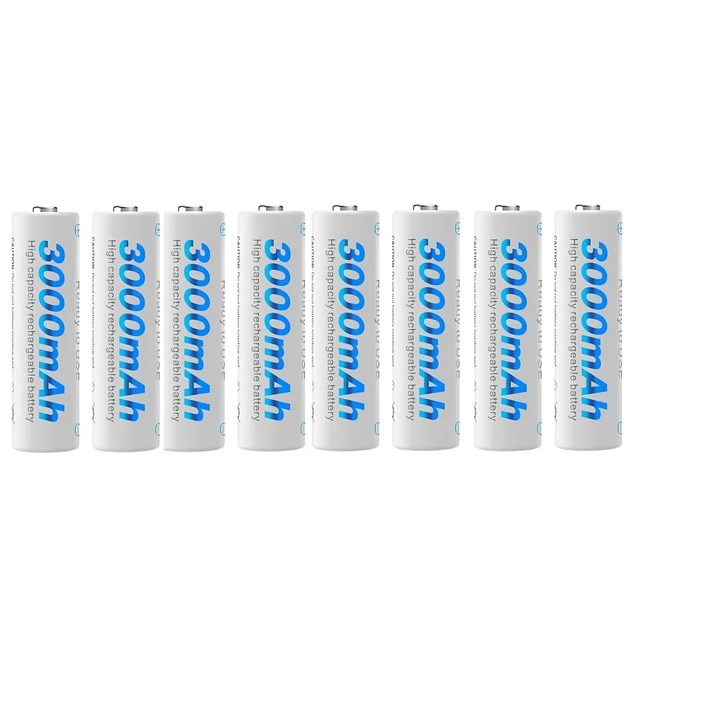 8PCS AA rechargeable battery Ni-MH 3000mAh KTV microphone microphone battery
8PCS AA rechargeable battery Ni-MH 3000mAh KTV microphone microphone battery