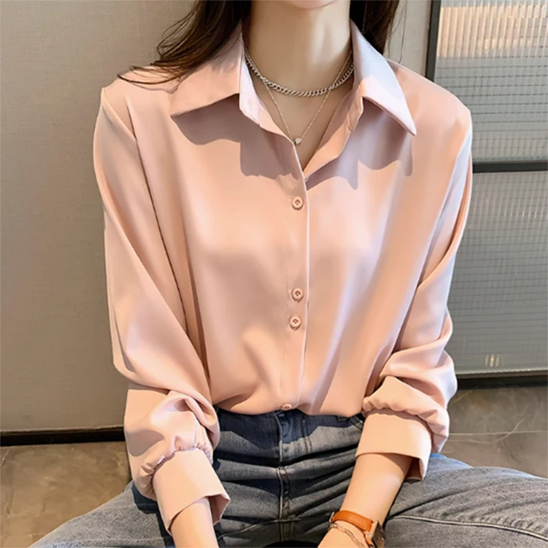 Autumn Office Lady Simplicity Elegant Trend Buttons Solid Color Long Sleeve Youth Lively Bright Easy Close to the People Wild
Autumn Office Lady Simplicity Elegant Trend Buttons Solid Color Long Sleeve Youth Lively Bright Easy Close to the People Wild