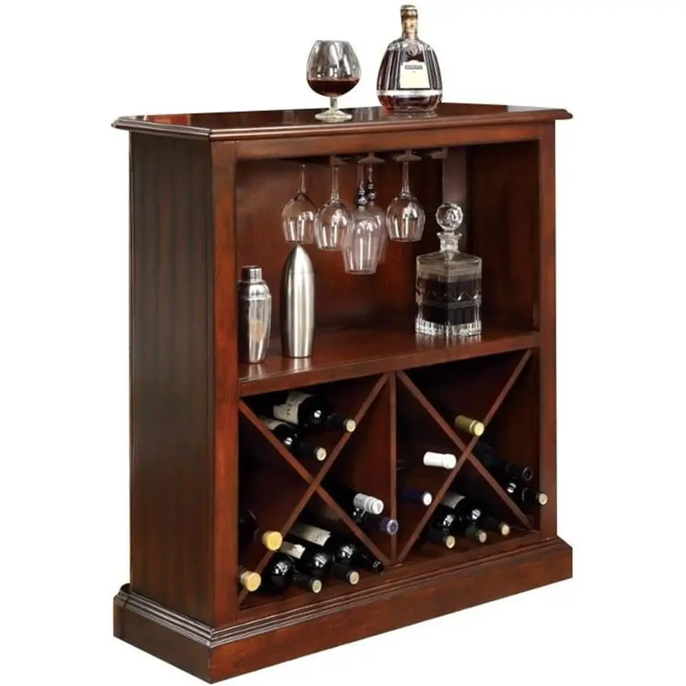 Multi-Tier Cherry Finish Storage Wine Rack
Multi-Tier Cherry Finish Storage Wine Rack