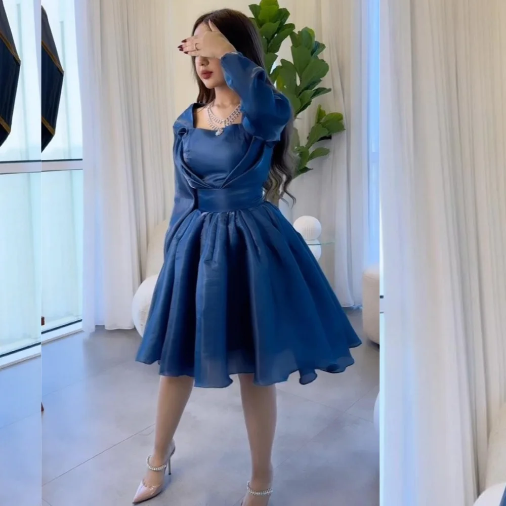 Customized Exquisite Organza A-line Square Neck Midi Dresses Prom Dresses Modern Style Pastrol Unisex Chinese Style Formal Casua
Customized Exquisite Organza A-line Square Neck Midi Dresses Prom Dresses Modern Style Pastrol Unisex Chinese Style Formal Casua
