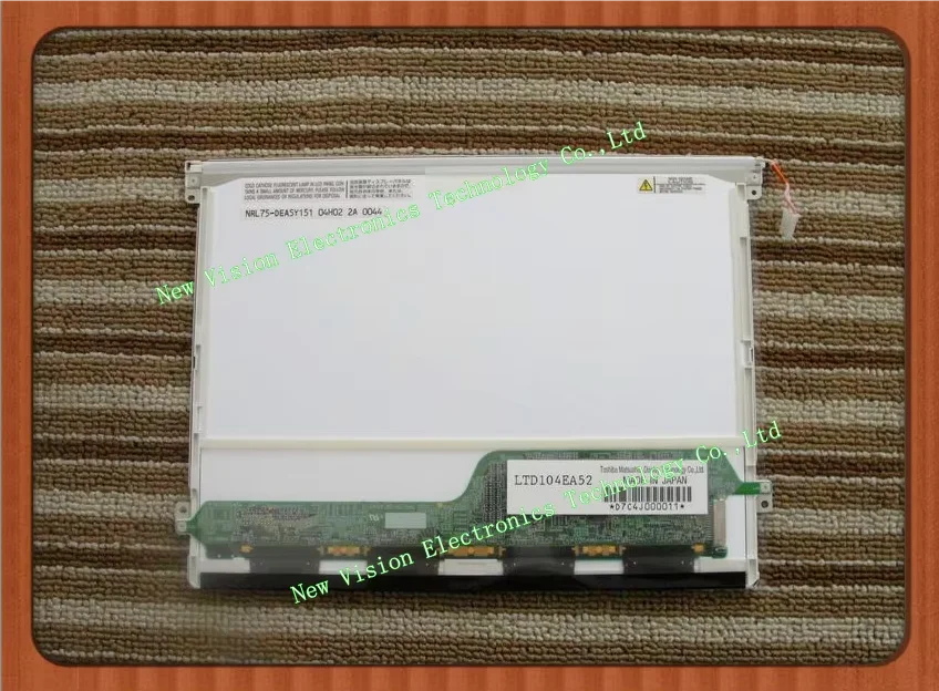 LTD104EA52 New Original 10.4 inch Display Replacement LCD Screen XGA ( 1024*768 ) CCFL 
LTD104EA52 New Original 10.4 inch Display Replacement LCD Screen XGA ( 1024*768 ) CCFL