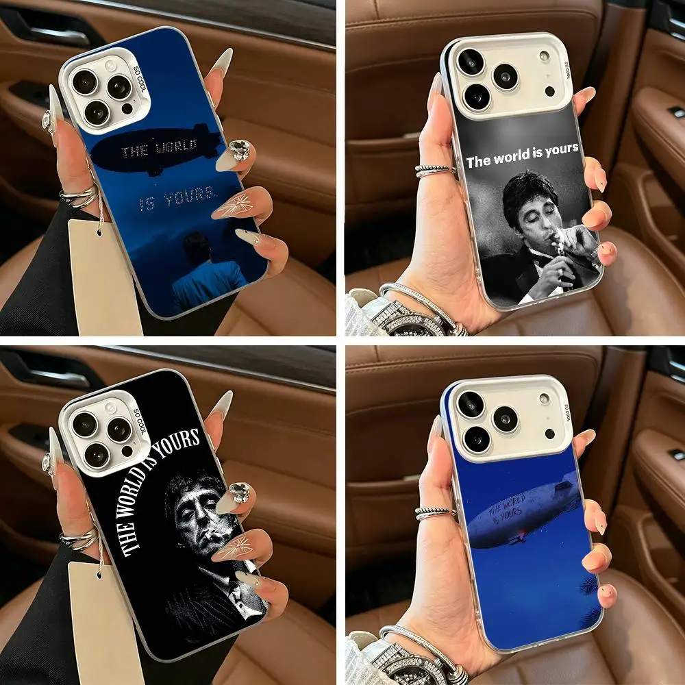 The -World Is Yours S-Scarfaces Phone Case For iPhone 11 12 13 14 15 16Pro Max Plus white silver Phone Cover
The -World Is Yours S-Scarfaces Phone Case For iPhone 11 12 13 14 15 16Pro Max Plus white silver Phone Cover