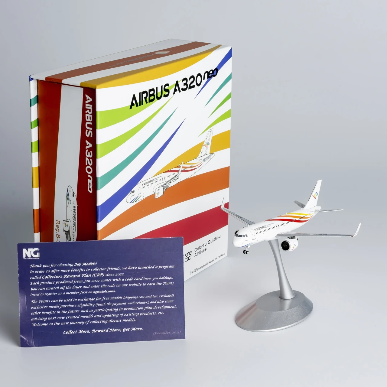 15052 Alloy Collectible Plane Gift NG Model 1:400 Colorful Guizhou Air Airbus A320neo Diecast Aircraft Jet Model B-30AS
15052 Alloy Collectible Plane Gift NG Model 1:400 Colorful Guizhou Air Airbus A320neo Diecast Aircraft Jet Model B-30AS