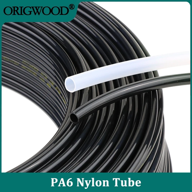 1~10m PA6 Nylon Tube 4mm 6mm 8mm 10mm 12mm PA Pneumatic Air Hose Smooth Rigid High Pressure Pipe Line Hose for Compressor Tools
1~10m PA6 Nylon Tube 4mm 6mm 8mm 10mm 12mm PA Pneumatic Air Hose Smooth Rigid High Pressure Pipe Line Hose for Compressor Tools