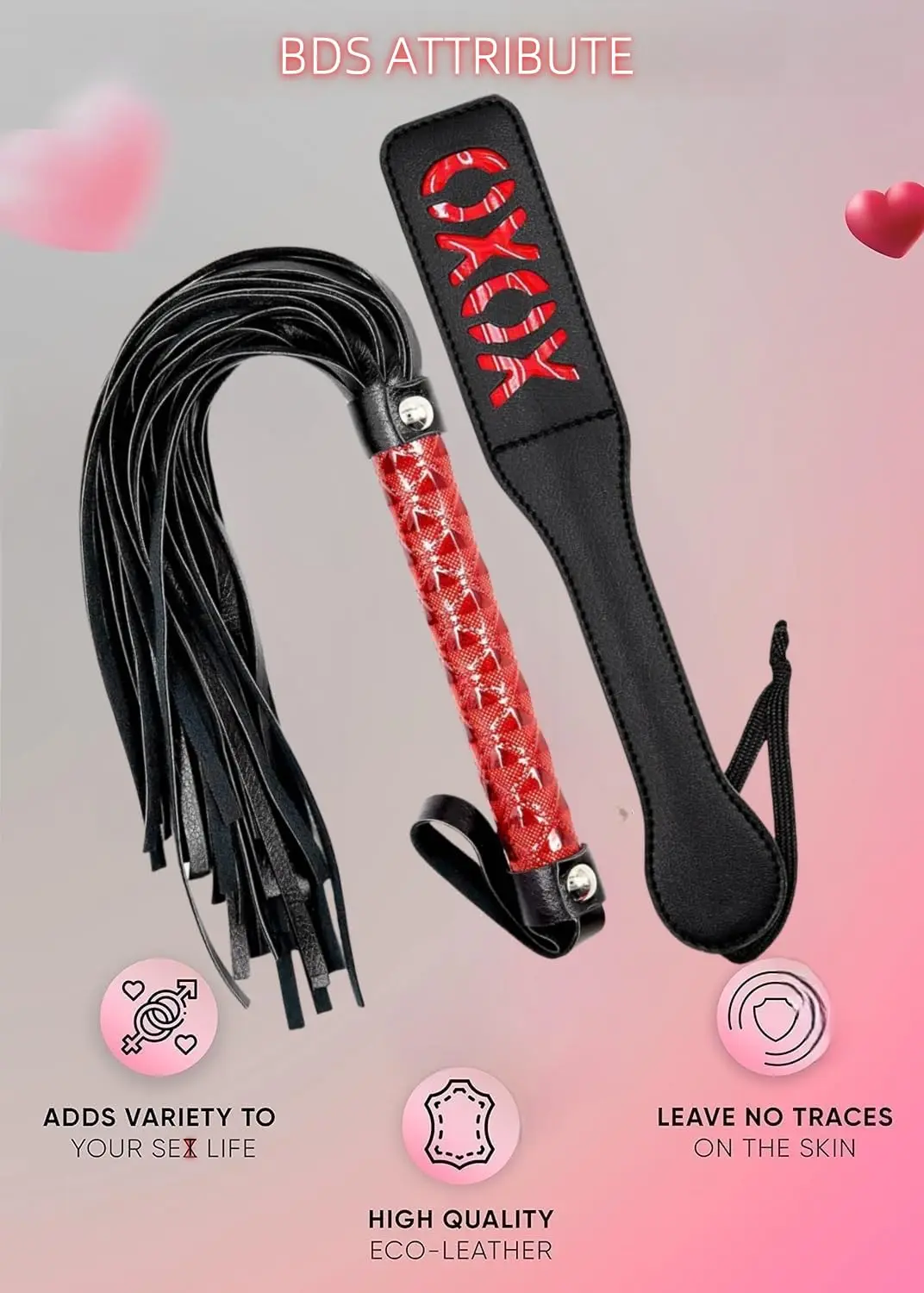 PU Pattern Flog Spank Paddle Horse Whip Beat Submissive for Horse Training Crop Leather Spanking Paddle
PU Pattern Flog Spank Paddle Horse Whip Beat Submissive for Horse Training Crop Leather Spanking Paddle