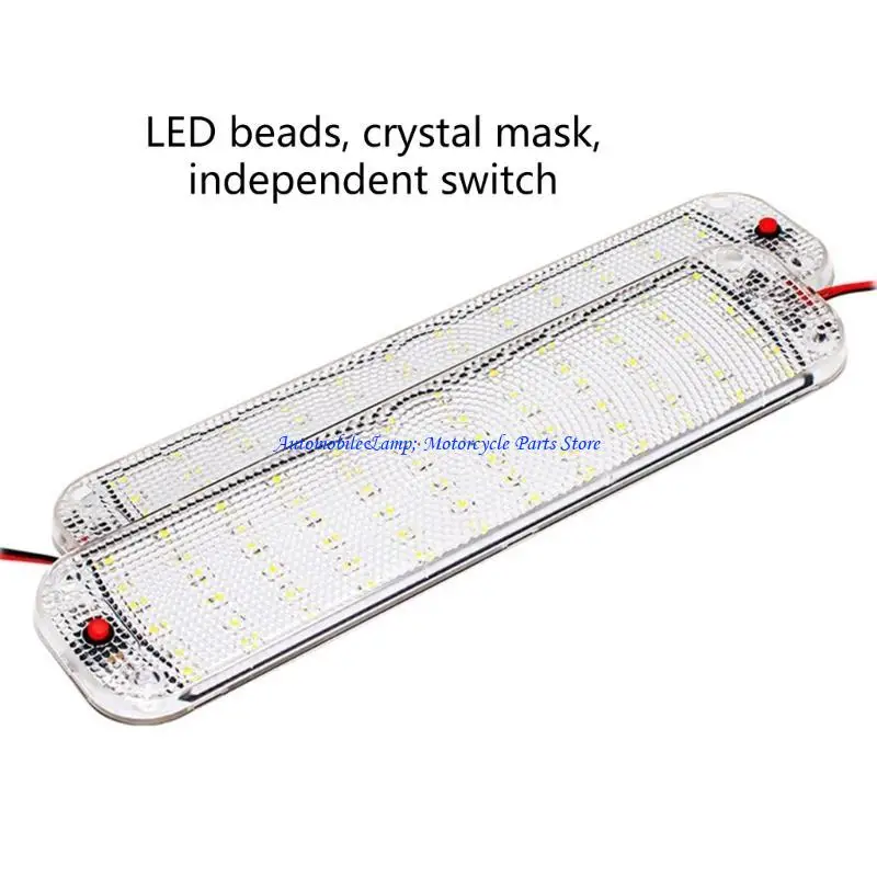 H7BD 12V RV LED Panel Light, Length: 10'', 12-80Volt Interior Ceiling Dome Light with On/Off Switch,for RV Motorhomes
H7BD 12V RV LED Panel Light, Length: 10'', 12-80Volt Interior Ceiling Dome Light with On/Off Switch,for RV Motorhomes