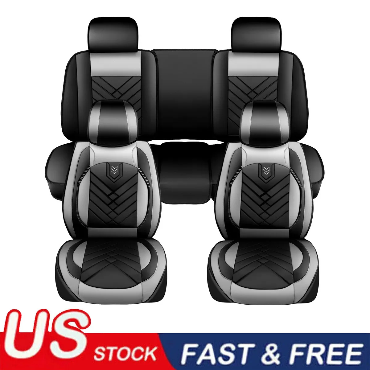 For Toyota Camry Car Seat Cover Full Set Leather 5-Seats Front Rear NEW
For Toyota Camry Car Seat Cover Full Set Leather 5-Seats Front Rear NEW