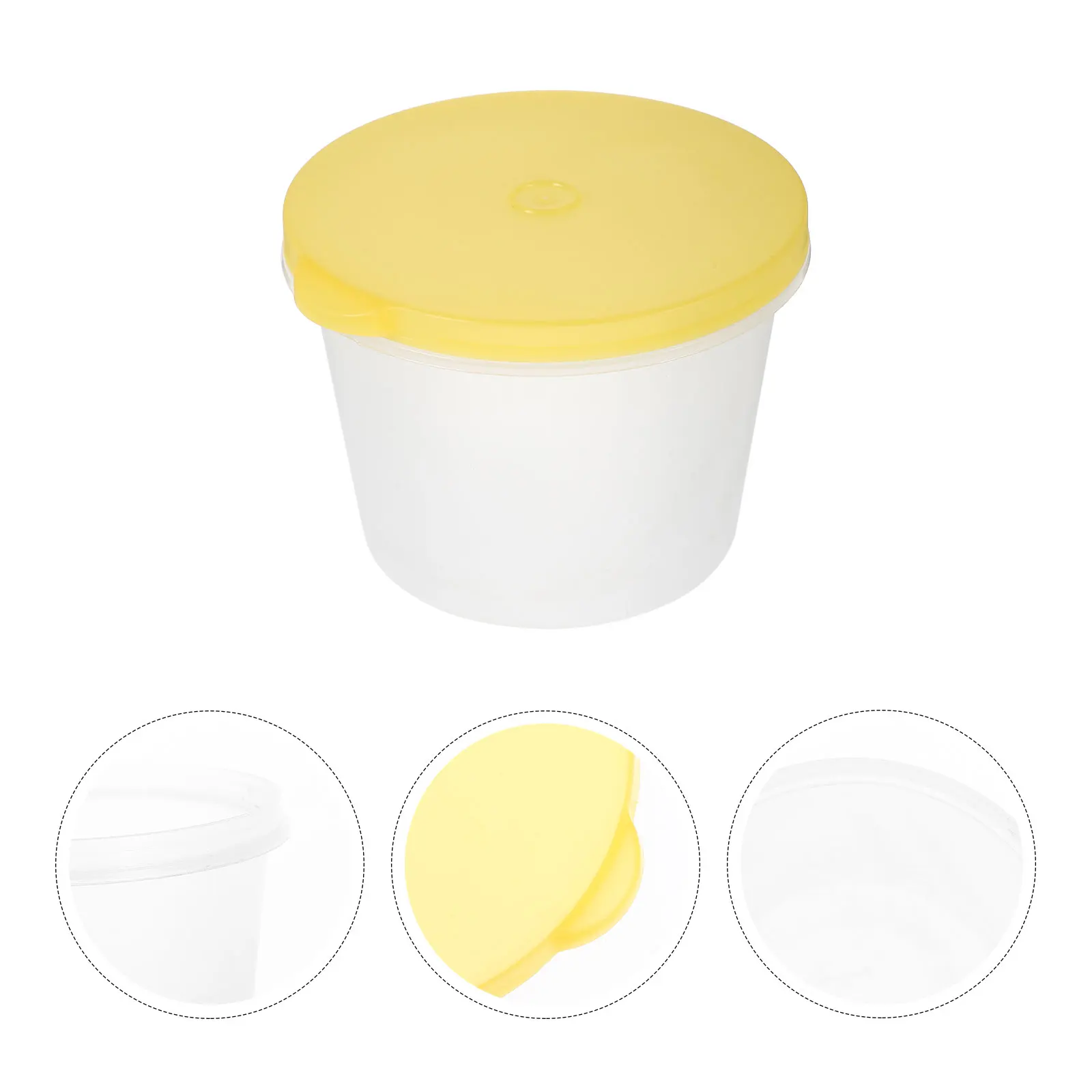 Round Airtight Storage Jar Lid Multipurpose Food Container Kitchen Grains Cereal Coffee Beans Space-Saving Dustproof Freshness
Round Airtight Storage Jar Lid Multipurpose Food Container Kitchen Grains Cereal Coffee Beans Space-Saving Dustproof Freshness