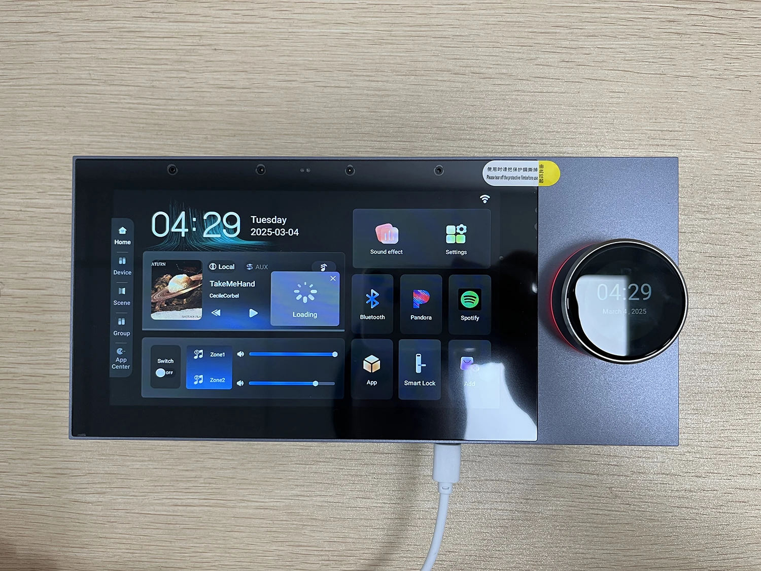 TYSH 8-channel Wall Amplifier 7-inch Two-zone Playback Touch Screen Intelligent Background Music System Support Google Play
TYSH 8-channel Wall Amplifier 7-inch Two-zone Playback Touch Screen Intelligent Background Music System Support Google Play