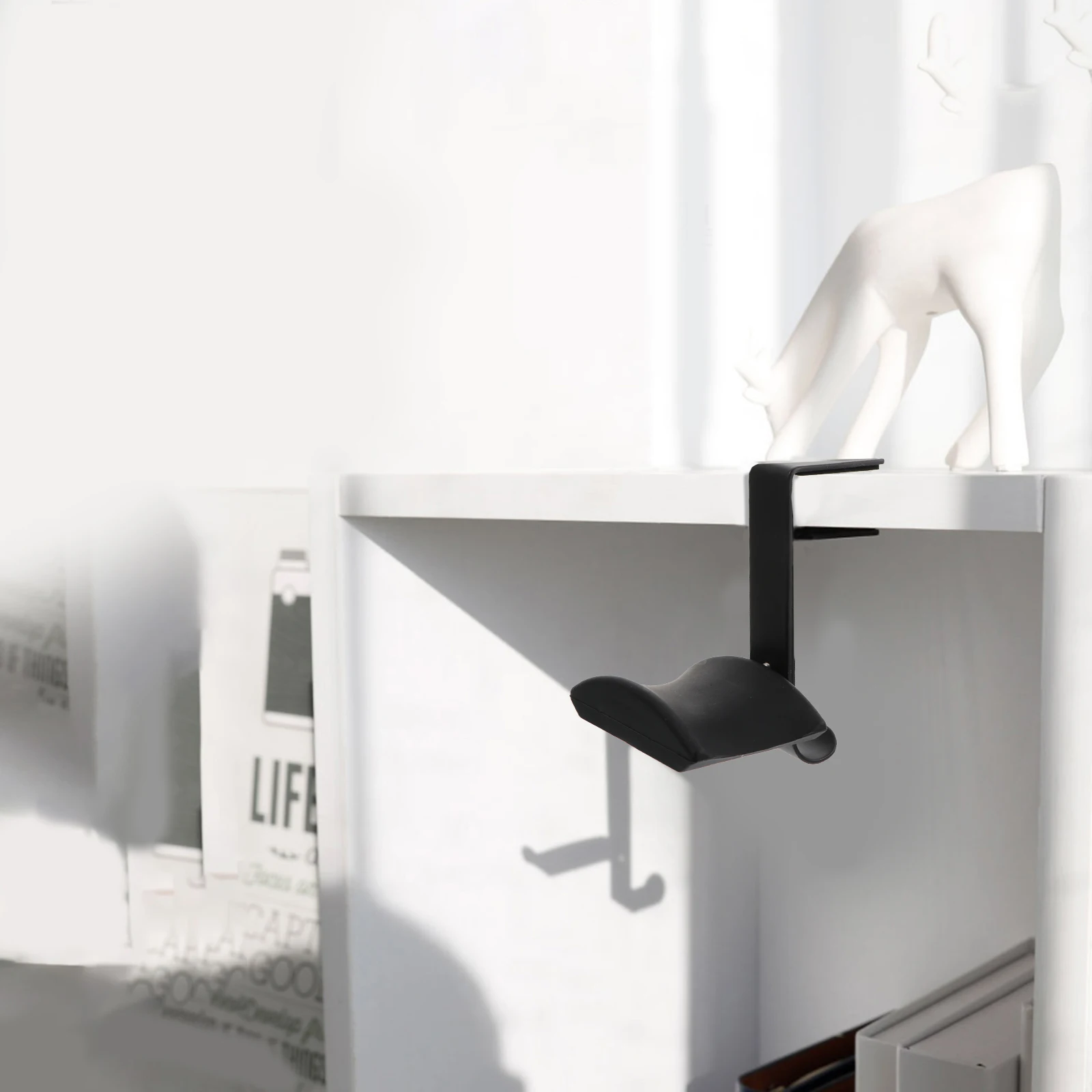 Headphone St Hanger Hook Rack Holder Clamp Mount for Under Desk Metal Stylish Functional Practical Versatile
Headphone St Hanger Hook Rack Holder Clamp Mount for Under Desk Metal Stylish Functional Practical Versatile