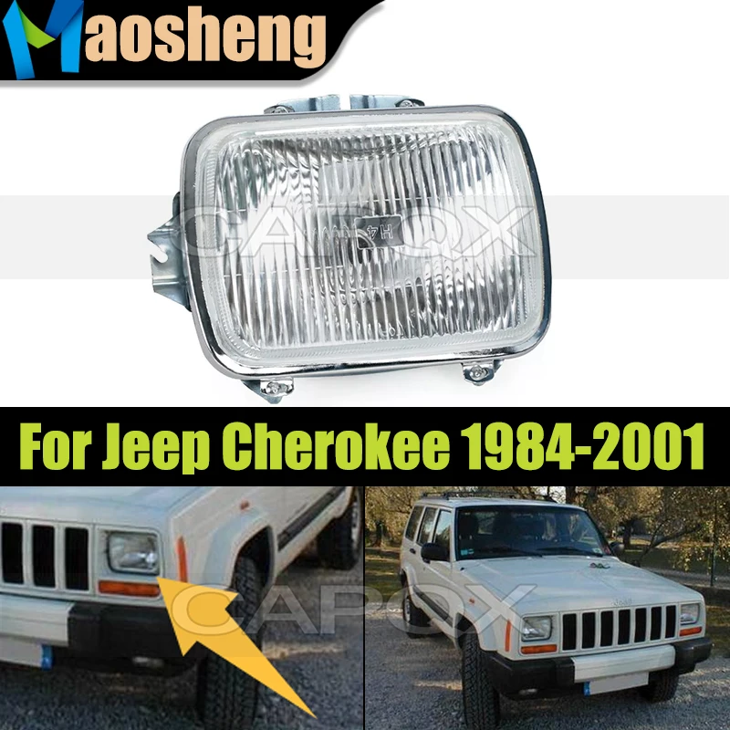 Halogen Front Headlight Head Light For Jeep Cherokee 1984-2001 Headlamp Driver Light 
Halogen Front Headlight Head Light For Jeep Cherokee 1984-2001 Headlamp Driver Light