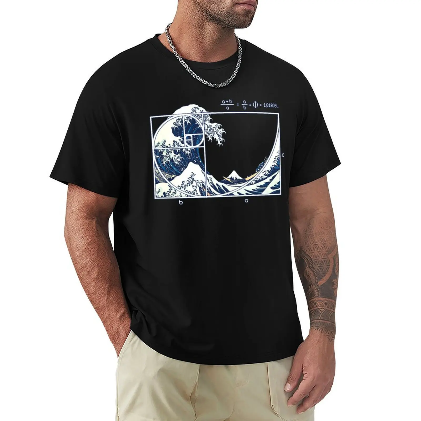 The Great Fibonacci Wave Classic T-Shirt Retro Style Print Casual Top
The Great Fibonacci Wave Classic T-Shirt Retro Style Print Casual Top