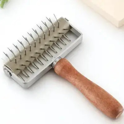 Pizza Dough Docker Rolling Pins Wood Stainless Baking Supplies Corn Cake Maker Kitchen Tools Pizza Needle Drill
Pizza Dough Docker Rolling Pins Wood Stainless Baking Supplies Corn Cake Maker Kitchen Tools Pizza Needle Drill