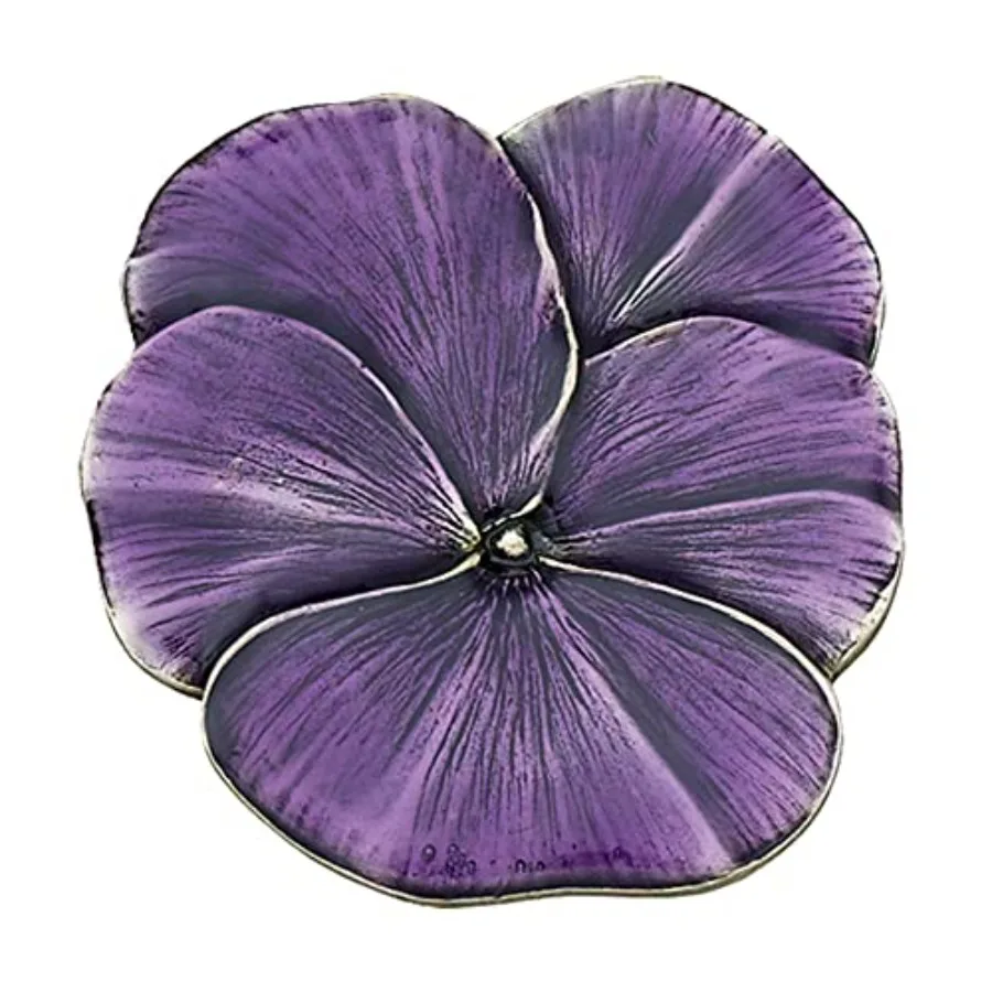 Брошь-булавка DANFORTH Purple Pansy, ручной работы, из оловянного сплава, для женщин, 1 ¾ дюйма, сделано в США
Брошь-булавка DANFORTH Purple Pansy, ручной работы, из оловянного сплава, для женщин, 1 ¾ дюйма, сделано в США