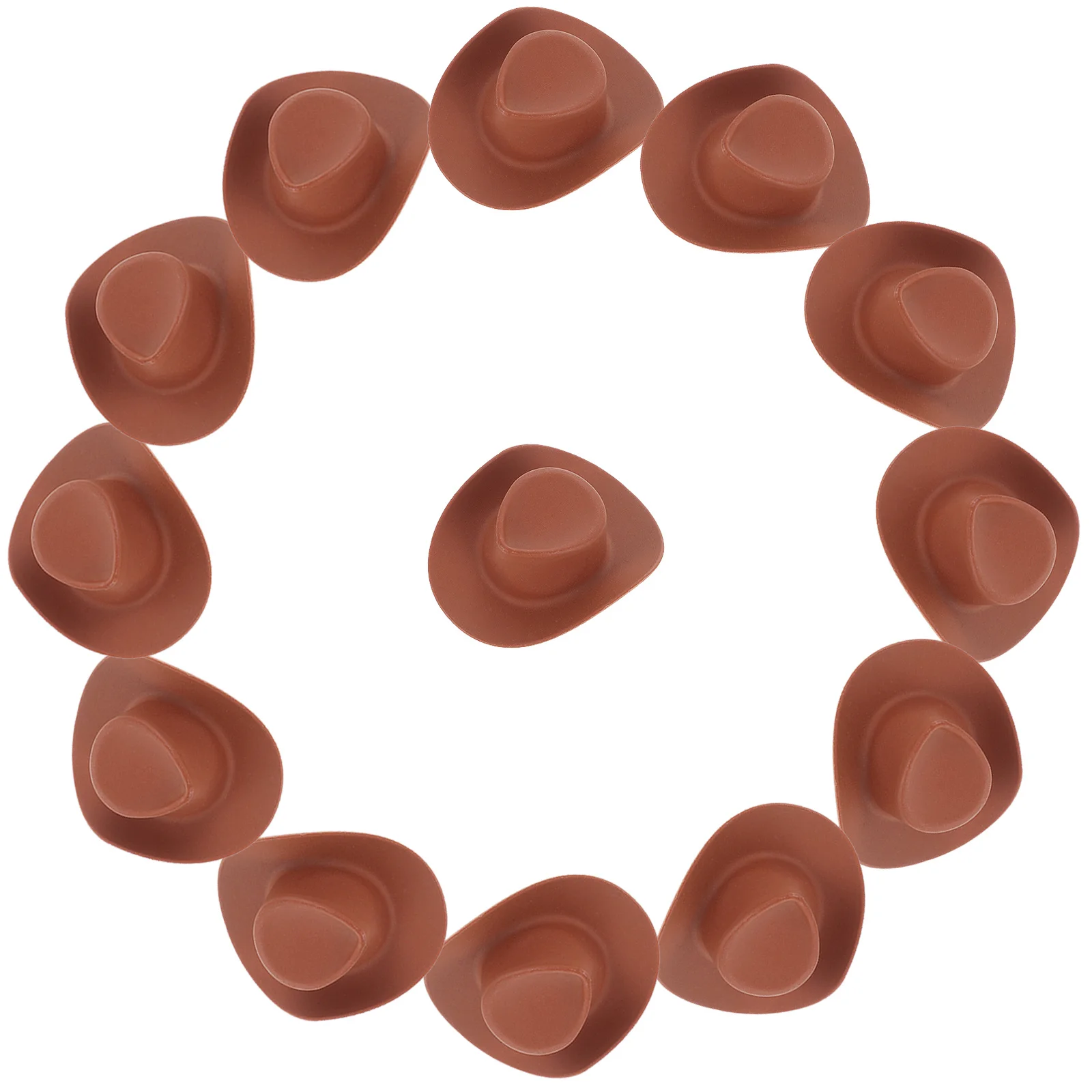 20 шт. миниатюрные шапки для поделок, маленькие пластиковые шапки, которые нелегко выцветают, трещины или разрыва, идеально подходят для миниатюрных
20 шт. миниатюрные шапки для поделок, маленькие пластиковые шапки, которые нелегко выцветают, трещины или разрыва, идеально подходят для миниатюрных