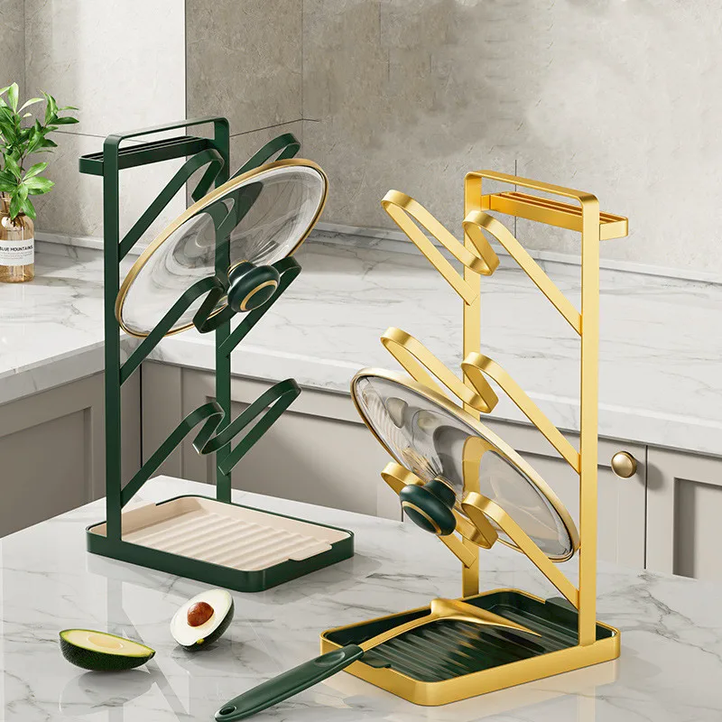 Light Luxury Pot Lid Rack Kitchen Pan Cover Stand Spoon Holder Multi-layer Shelf Pan Lid Shovel Holder Kitchen Storage Accessory
Light Luxury Pot Lid Rack Kitchen Pan Cover Stand Spoon Holder Multi-layer Shelf Pan Lid Shovel Holder Kitchen Storage Accessory