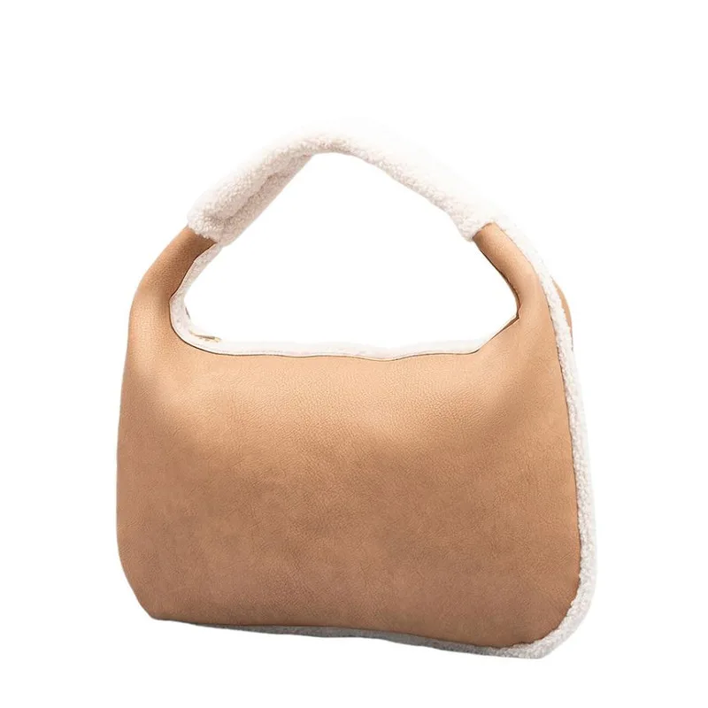 Autumn And Winter Fur Integrated Dumpling Armpit Bag, Nostalgic Plush Handbag, Women's Leather Bag
Autumn And Winter Fur Integrated Dumpling Armpit Bag, Nostalgic Plush Handbag, Women's Leather Bag