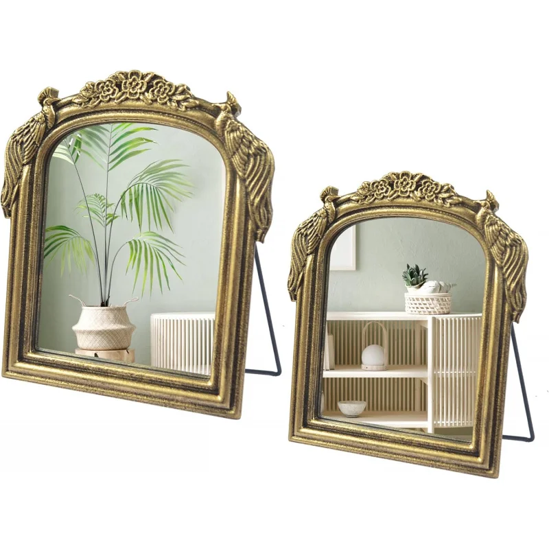 Vintage Vanity Makeup Mirror, Vanity Desk Mirror,Antique Decorative Standing Mirror with Carved Frame,Bedroom, Living Room,
Vintage Vanity Makeup Mirror, Vanity Desk Mirror,Antique Decorative Standing Mirror with Carved Frame,Bedroom, Living Room,