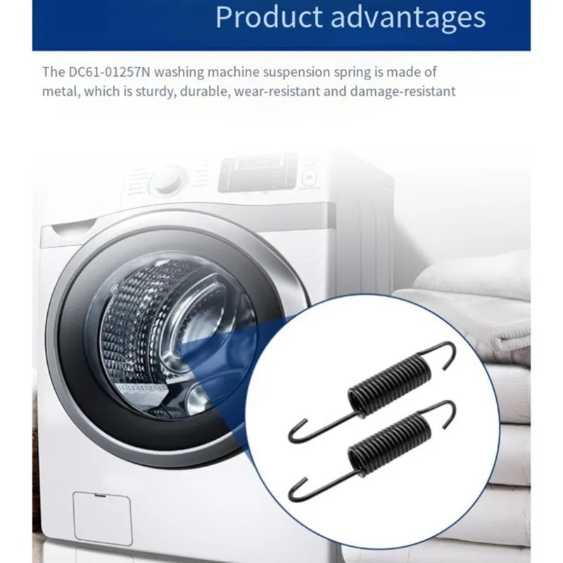 【NEW PRODUCTS TO BE RELEASED IN 2026 】For Washer DC61-01257N Suspension Spring, Replacement 2-Pack Fits Models 592-49396
【NEW PRODUCTS TO BE RELEASED IN 2026 】For Washer DC61-01257N Suspension Spring, Replacement 2-Pack Fits Models 592-49396