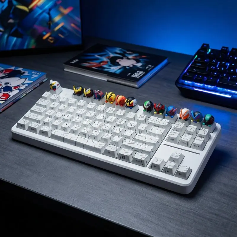 In Stock Playlab Kamen Rider Pop Keycap Blind Box Light Up Mechanical Keyboard Keycap Fidget Toy Boys Gift Collectible Figure
In Stock Playlab Kamen Rider Pop Keycap Blind Box Light Up Mechanical Keyboard Keycap Fidget Toy Boys Gift Collectible Figure