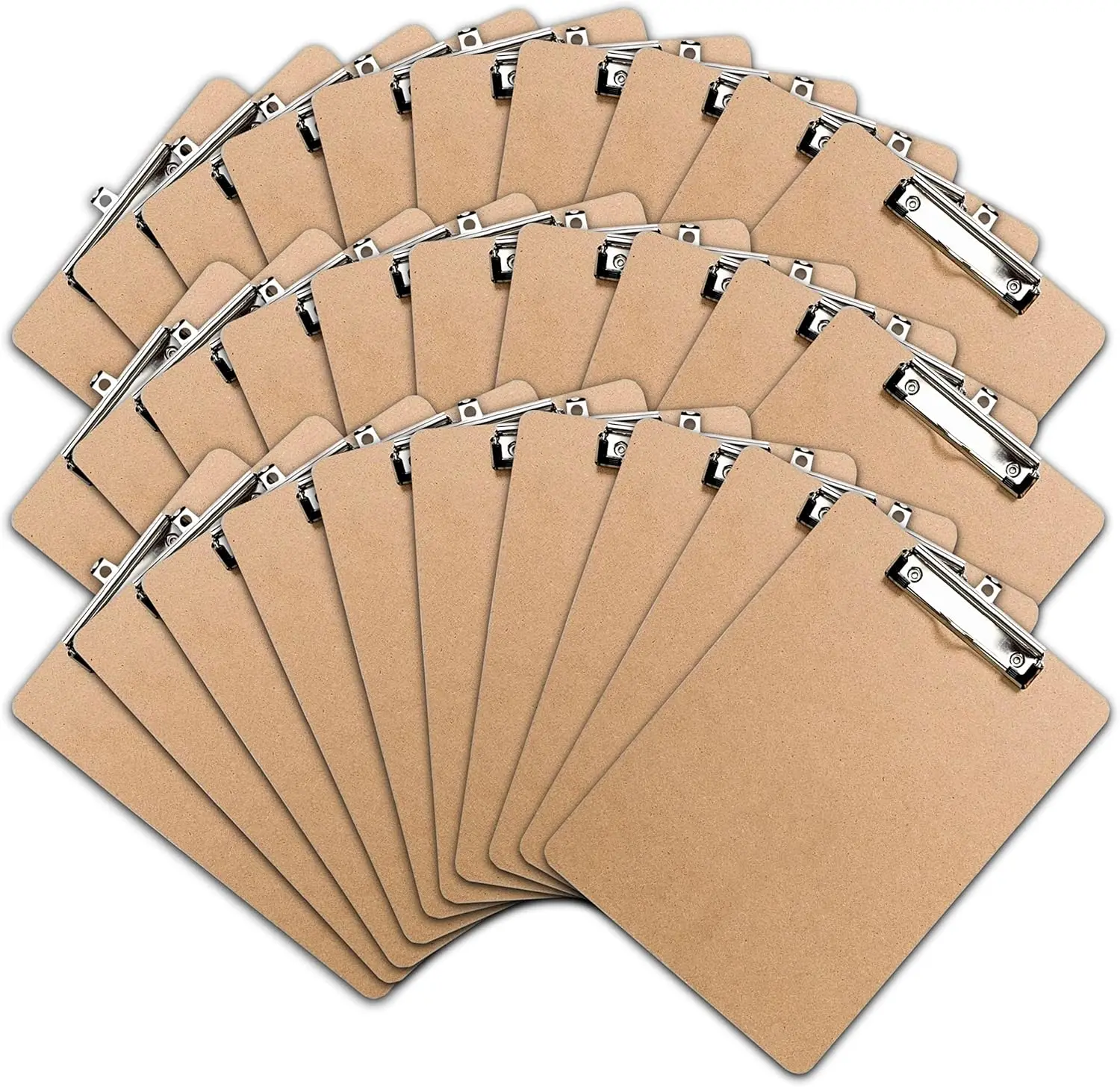 30 Hardboard Clipboards, Low Profile Clip, A4 Letter Size, Classroom Supplies
30 Hardboard Clipboards, Low Profile Clip, A4 Letter Size, Classroom Supplies