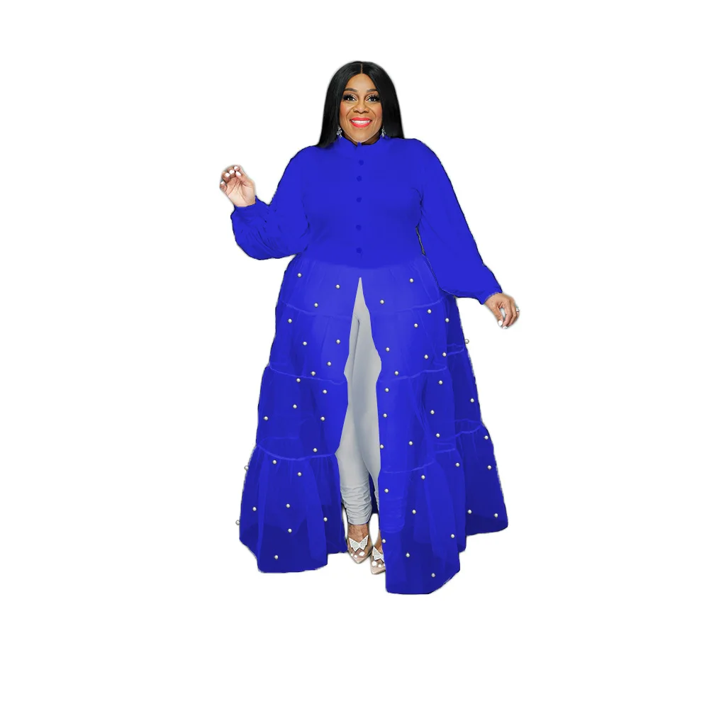XL-5XL African Dresses for Women Spring Long Sleeve O-neck Polyester Solid Color Plus Size Long Dress Maxi Dress African Clothes
XL-5XL African Dresses for Women Spring Long Sleeve O-neck Polyester Solid Color Plus Size Long Dress Maxi Dress African Clothes