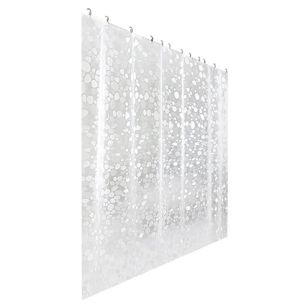 Waterproof Shower Curtain Clear Bath Curtains Geometric Pattern Bathroom Decor Bubble Design Heavy Duty PVC Non Toxic Grommet
Waterproof Shower Curtain Clear Bath Curtains Geometric Pattern Bathroom Decor Bubble Design Heavy Duty PVC Non Toxic Grommet