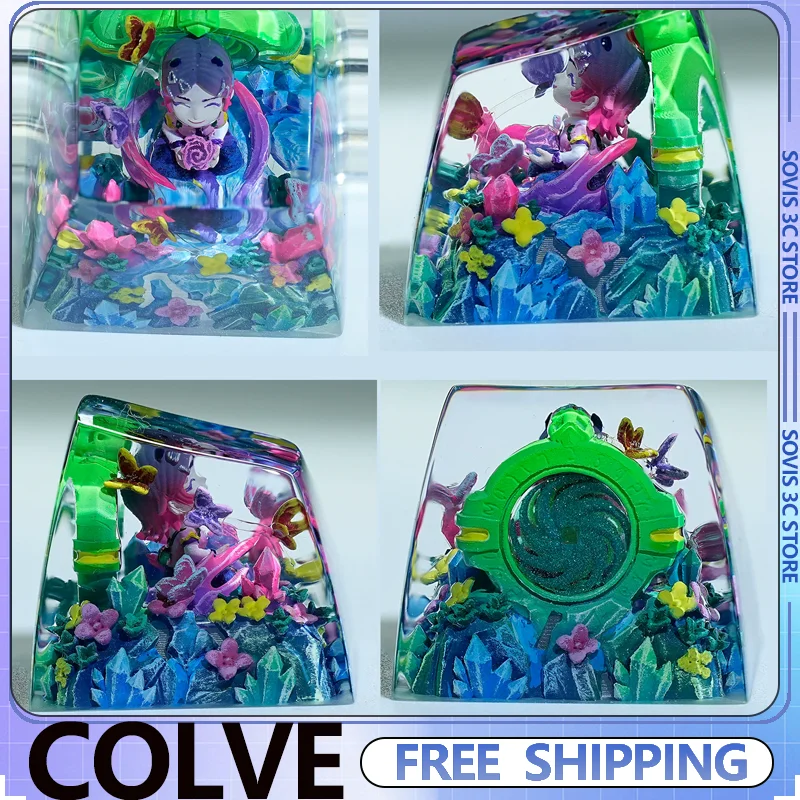 VALORANT Clove Artisan Keycap Resin SA Profile keycaps Custom Handmade DIY ESC Anime Key Caps for MX Keyboard Gaming Cute Gift
VALORANT Clove Artisan Keycap Resin SA Profile keycaps Custom Handmade DIY ESC Anime Key Caps for MX Keyboard Gaming Cute Gift
