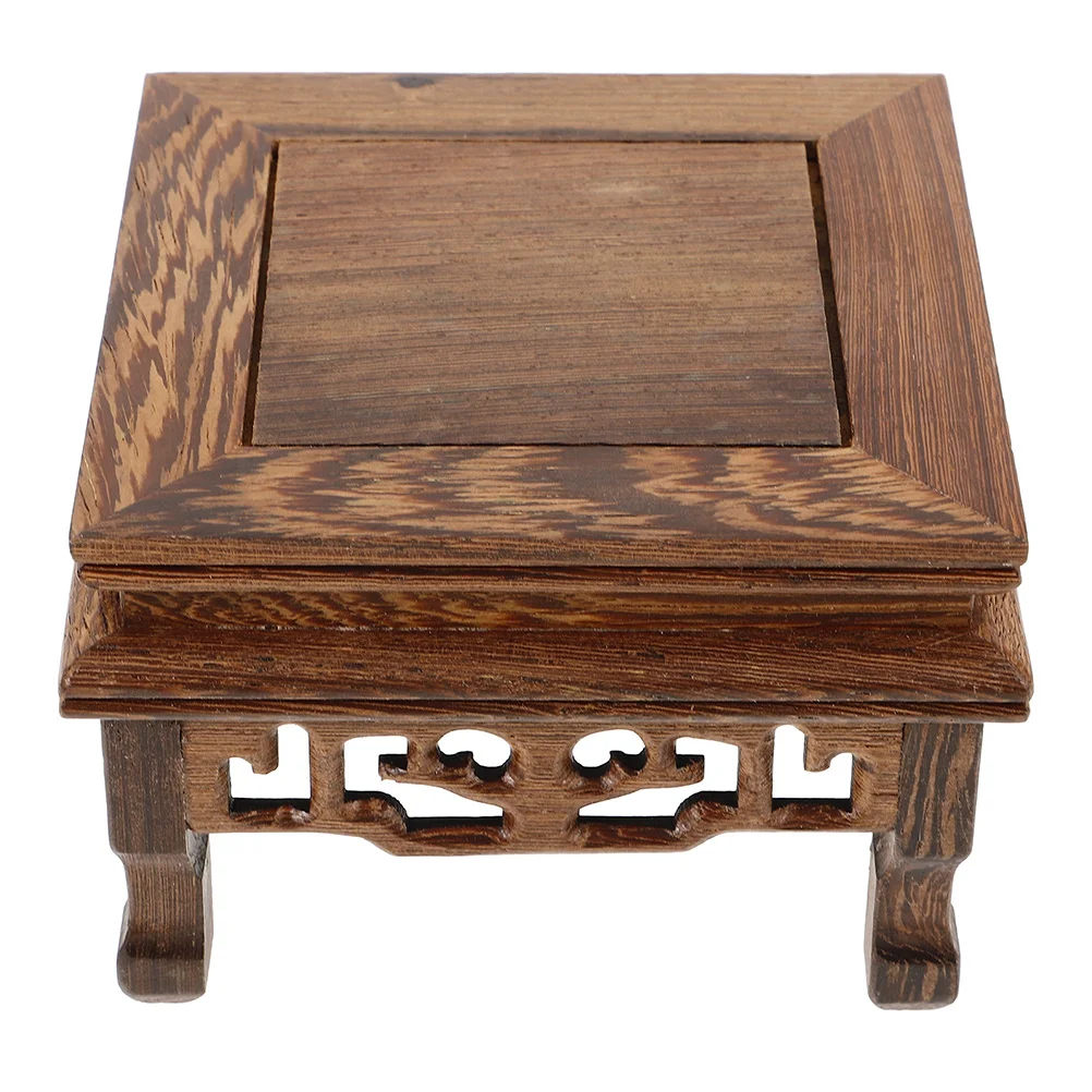 1pcs Chicken Wing Wood Base Rectangular Solid Wood Stand For Flower Pots Buddha Statues Display Plant Stool Indoor Decor
1pcs Chicken Wing Wood Base Rectangular Solid Wood Stand For Flower Pots Buddha Statues Display Plant Stool Indoor Decor