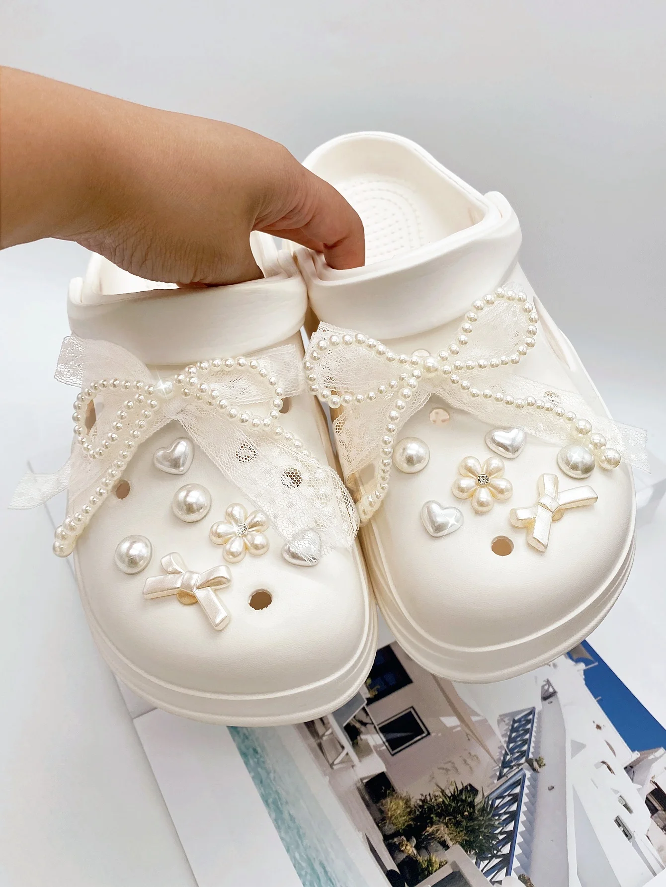 14 штук бантов из искусственного жемчуга, бабочка в горошек с бриллиантами, любовь, модные аксессуары для обуви своими руками из АБС-пластика с жемчугом, идеальный подарок для праздника
14 штук бантов из искусственного жемчуга, бабочка в горошек с бриллиантами, любовь, модные аксессуары для обуви своими руками из АБС-пластика с жемчугом, идеальный подарок для праздника