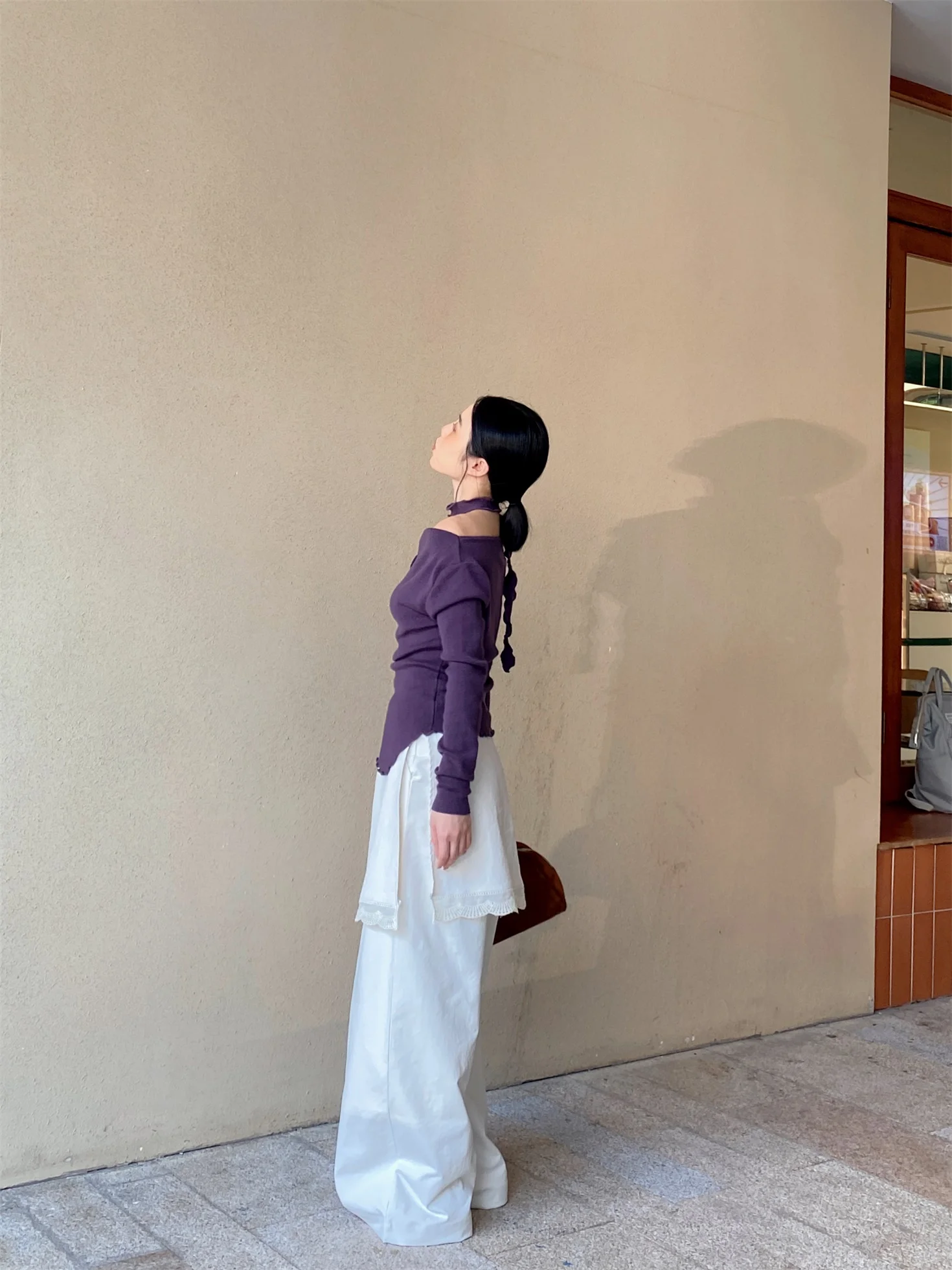 Purple Hot Girl Diagonal oulder One-oulder Knitted Top Long Sve Wave Design Sensation Autumn Winter Pure Desire D...
Purple Hot Girl Diagonal oulder One-oulder Knitted Top Long Sve Wave Design Sensation Autumn Winter Pure Desire D...