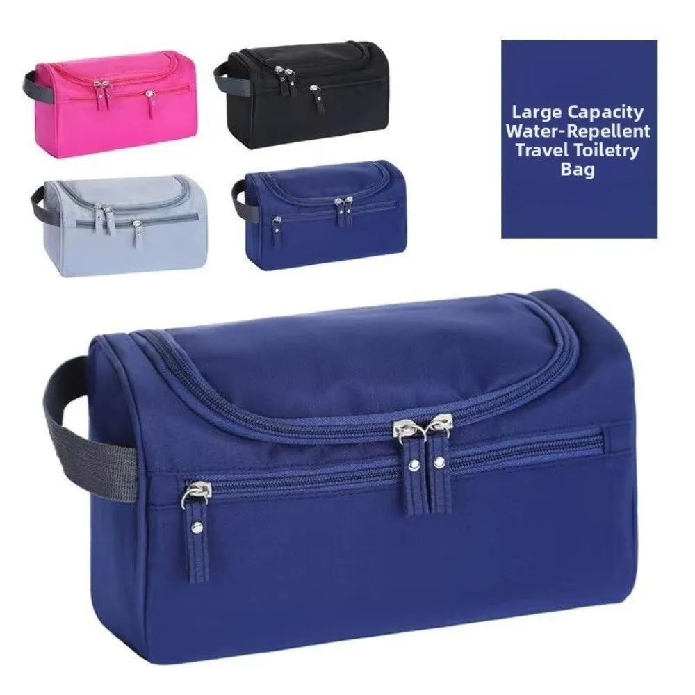 Large Capacity Travel Toiletry Bag Nylon Solid Color Portable Cosmetic Bag Hook Wall Mounted Multi-functional Bath Organizer Bag
Large Capacity Travel Toiletry Bag Nylon Solid Color Portable Cosmetic Bag Hook Wall Mounted Multi-functional Bath Organizer Bag
