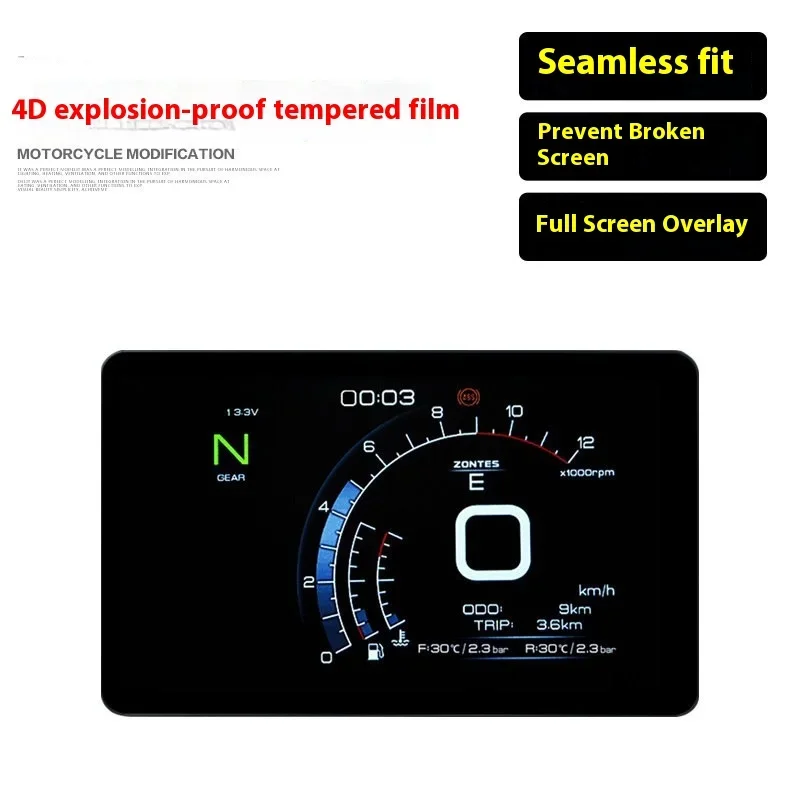 Suitable for ZONTES motorcycle 2021 new ZONTES 310M instrument film ZONTES 310X tempered film 310R-V-T explosion-proof film
Suitable for ZONTES motorcycle 2021 new ZONTES 310M instrument film ZONTES 310X tempered film 310R-V-T explosion-proof film