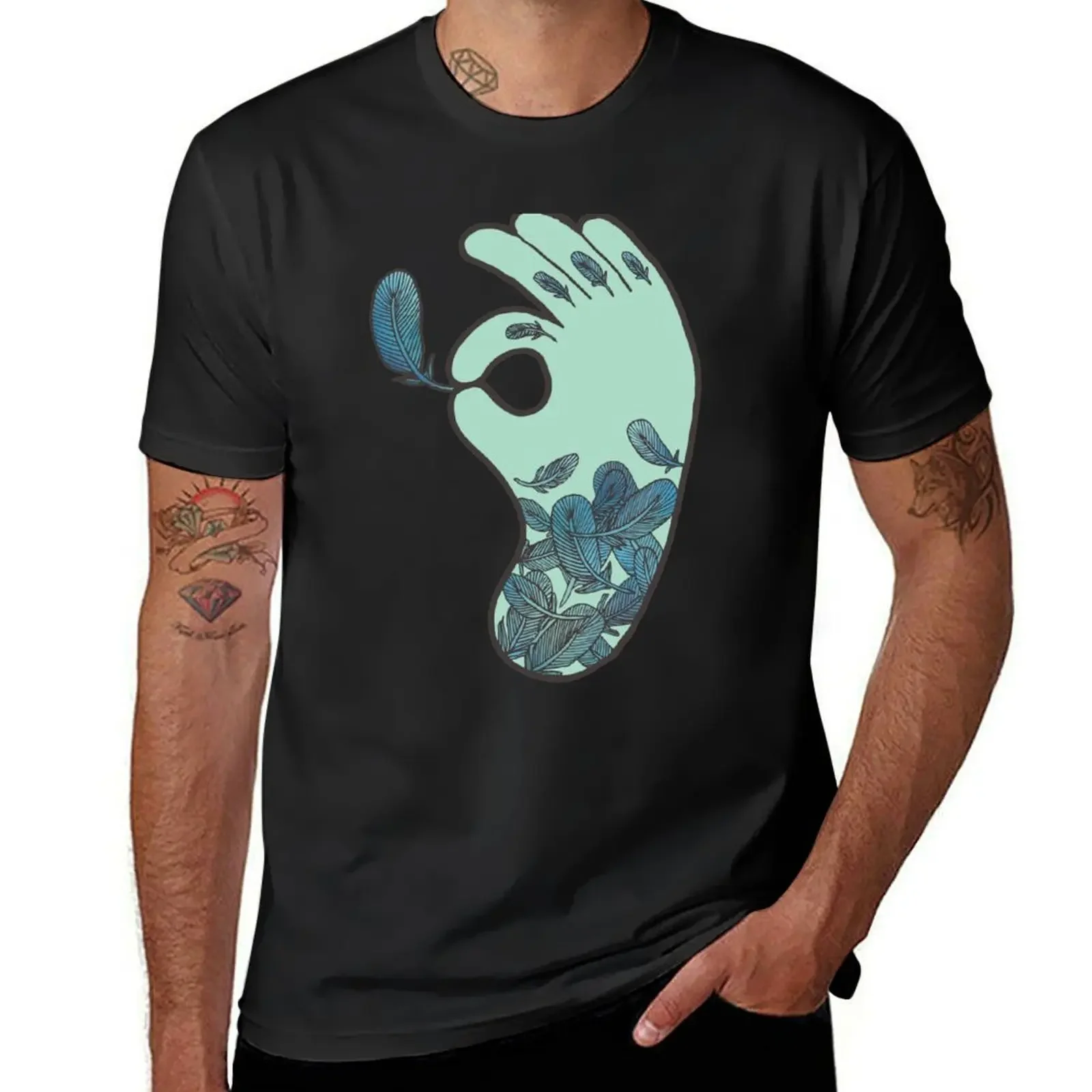 Blue Feather Tattoo T-Shirt cheap stuff quick drying designer shirts blue archive men graphic t shirts
Blue Feather Tattoo T-Shirt cheap stuff quick drying designer shirts blue archive men graphic t shirts