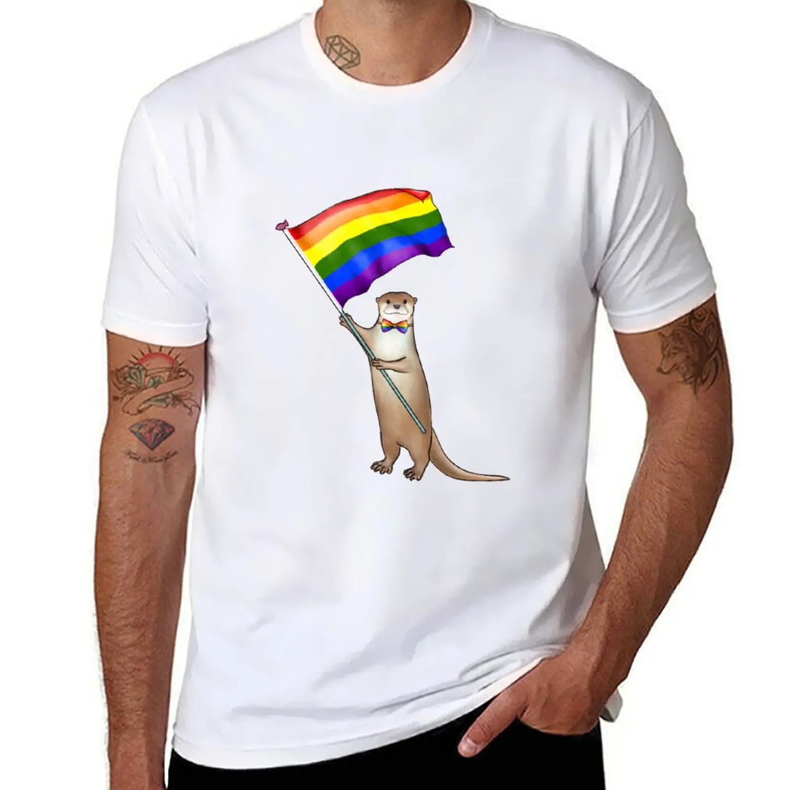 Pride Otter T-Shirt t shirts for man cotton funny g man t shirts for men T-Shirt
Pride Otter T-Shirt t shirts for man cotton funny g man t shirts for men T-Shirt
