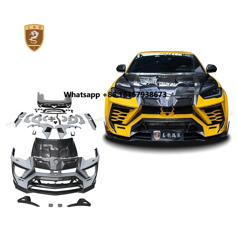 New Design MSY Style Half Carbon Fiber Front Bumper Lip Rear Diffuser Side Skirts Car Body Kit for Lamborghini URUS
New Design MSY Style Half Carbon Fiber Front Bumper Lip Rear Diffuser Side Skirts Car Body Kit for Lamborghini URUS