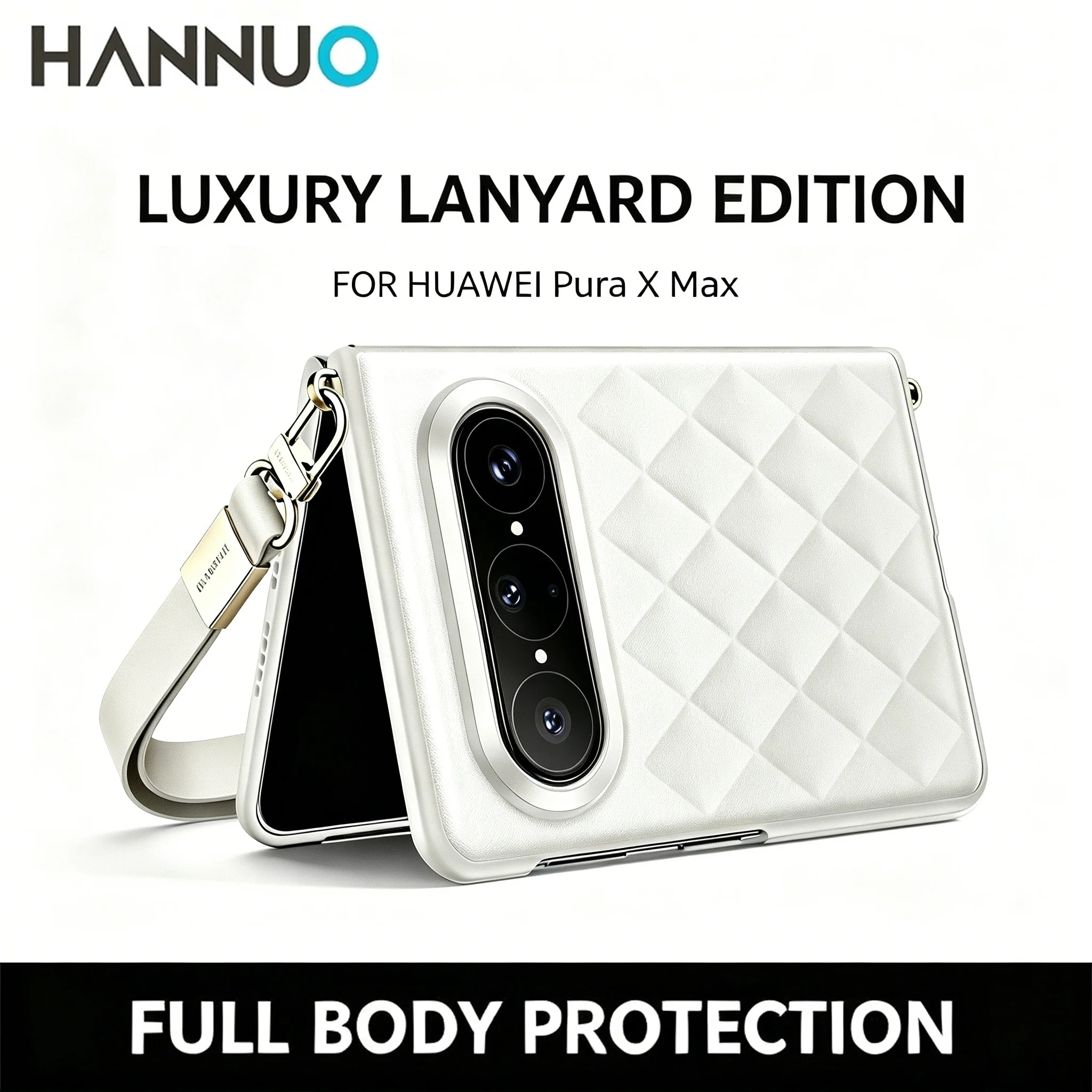 HANNUO Phone Case for HUAWEI Pura X Max Orginal Fashion Leather Protective Case Non-slip Sweat-proof Protect Cover Crossbody Bag
HANNUO Phone Case for HUAWEI Pura X Max Orginal Fashion Leather Protective Case Non-slip Sweat-proof Protect Cover Crossbody Bag