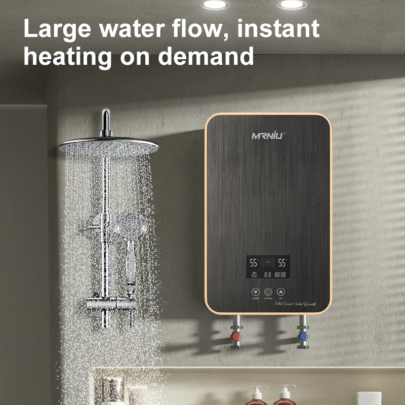 220V 8500W Instant Electric Tankless Water Heater Shower Bathroom Temperature Automatica Household Hotel Salon Household chao2
220V 8500W Instant Electric Tankless Water Heater Shower Bathroom Temperature Automatica Household Hotel Salon Household chao2