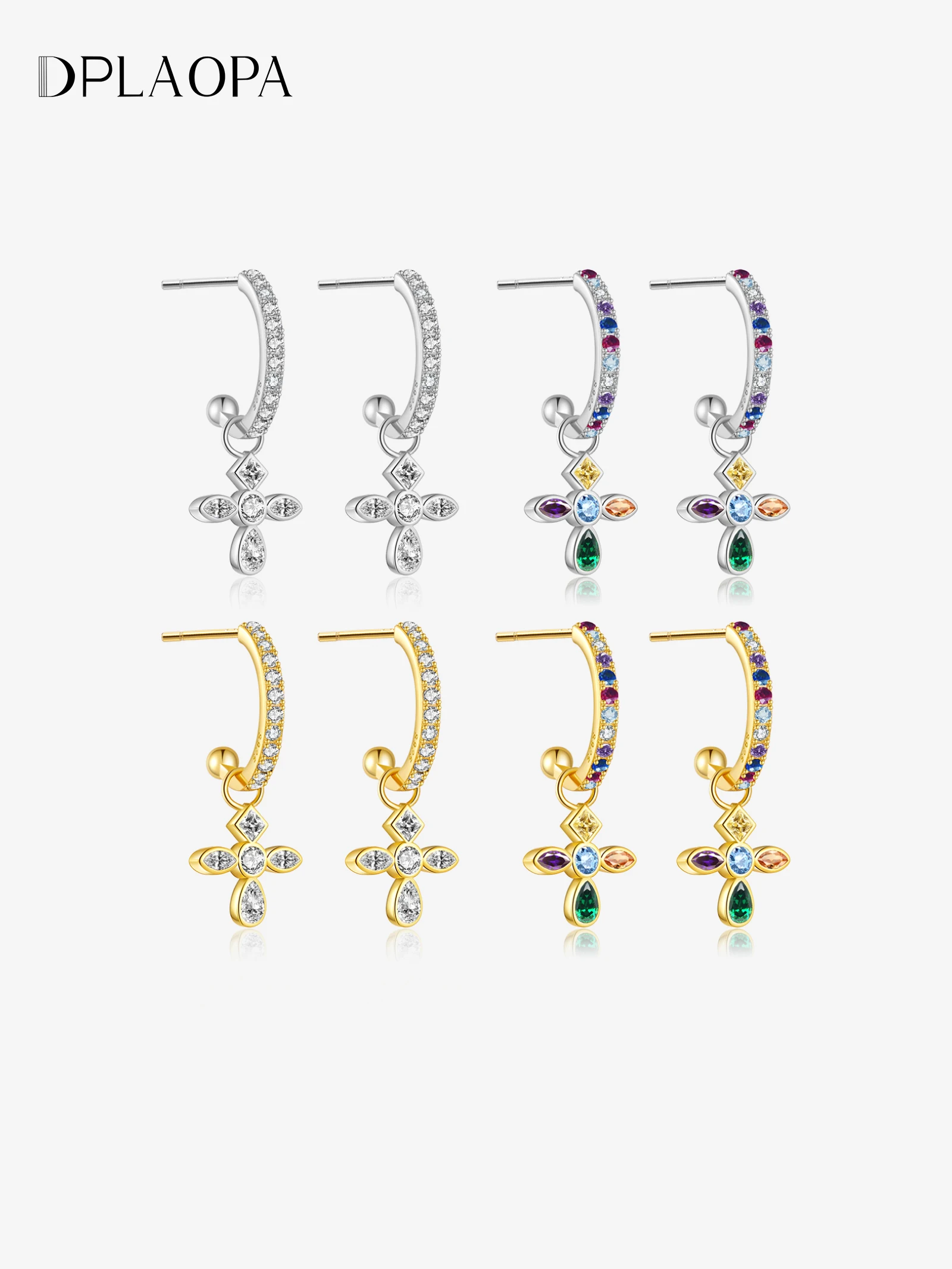 DPLAOPA 925 новые очаровательные кресты из стерлингового серебра радужные серьги-капли 2024 женские роскошные Изящные ювелирные изделия в подарок
DPLAOPA 925 новые очаровательные кресты из стерлингового серебра радужные серьги-капли 2024 женские роскошные Изящные ювелирные изделия в подарок
