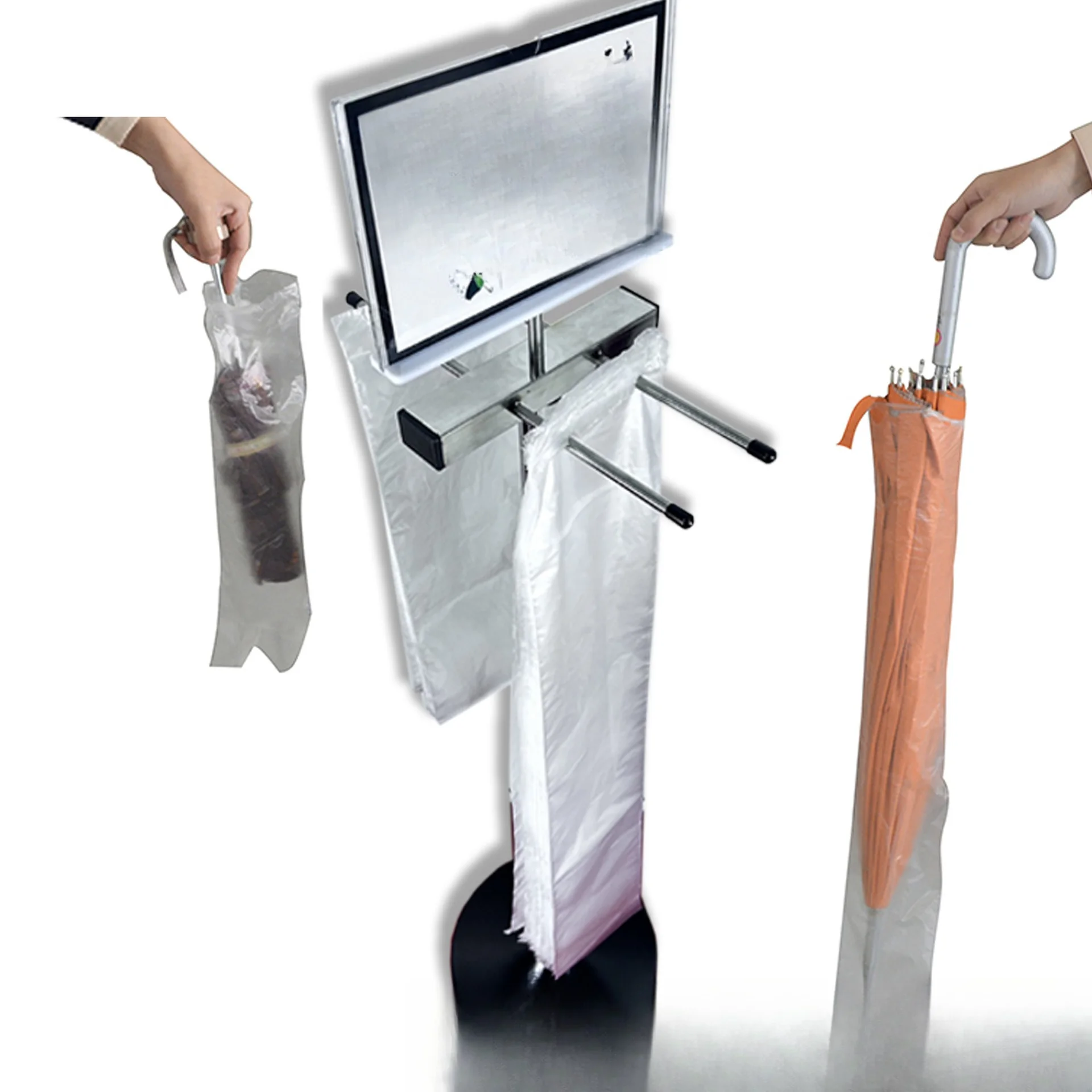 Convenient storage, umbrella cover frame, disposable 
Convenient storage, umbrella cover frame, disposable