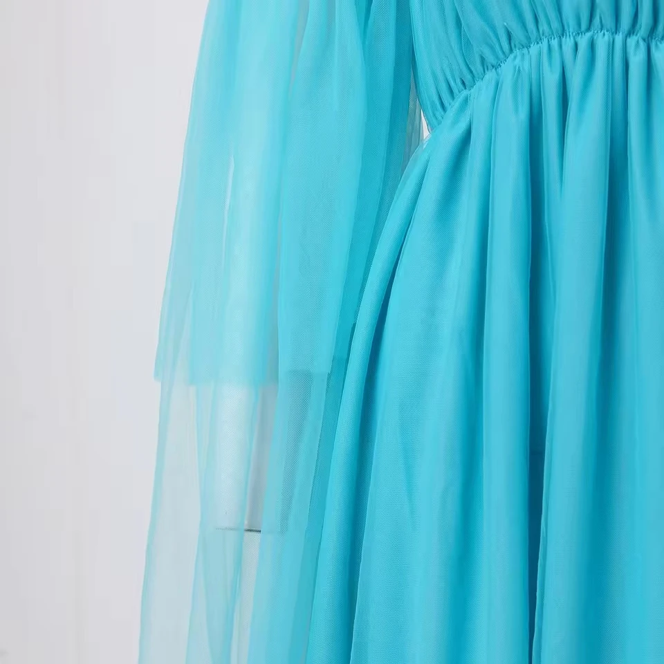 Off Shoulder Ruffle Dresses For Women Elegant Summer High Waist Loose Wedding Dress Summer Women's Dresses Beach Female Dress
Off Shoulder Ruffle Dresses For Women Elegant Summer High Waist Loose Wedding Dress Summer Women's Dresses Beach Female Dress