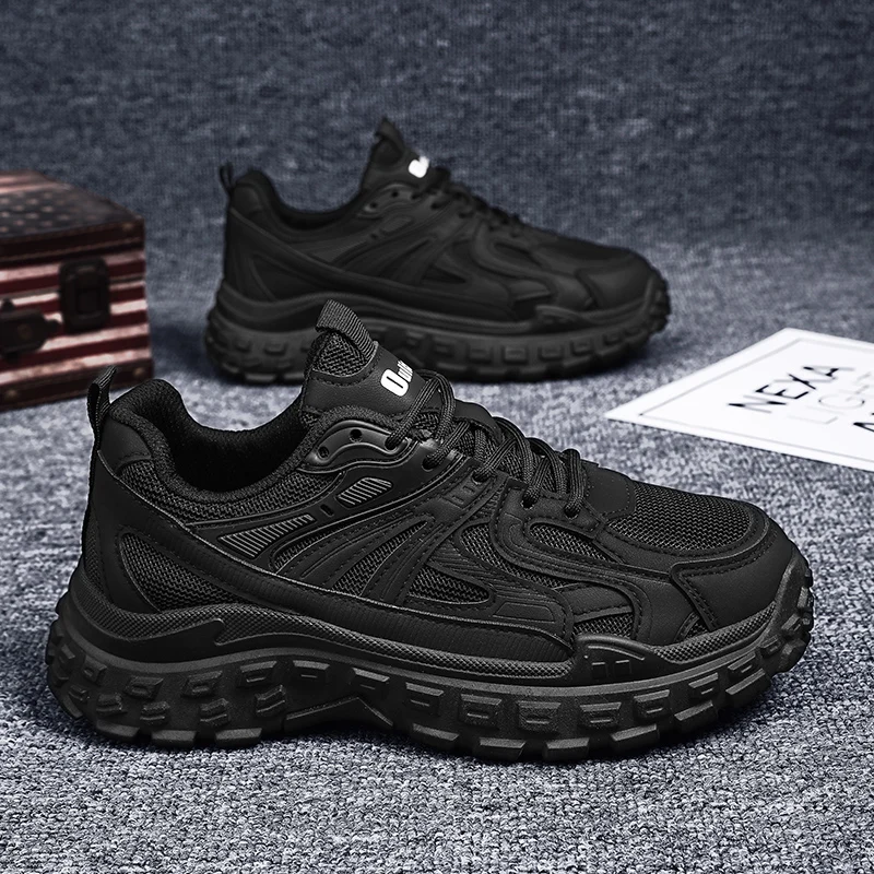New 2026 Men's Running Shoes Autumn Sporty Casual Breathable Heightening Dad Trendy Shoes Comfortable All-Match Flat Heel Rubber
New 2026 Men's Running Shoes Autumn Sporty Casual Breathable Heightening Dad Trendy Shoes Comfortable All-Match Flat Heel Rubber