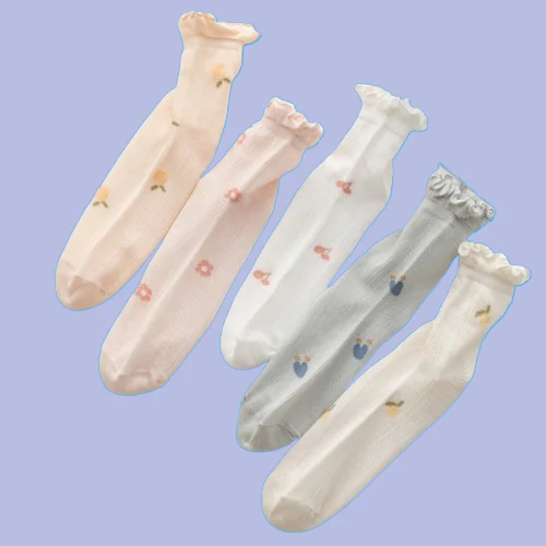 5/10 Pairs Women Summer Thin Mesh Lace Socks Spring and Autumn Long Summer Socks Loose Confinement Socks
5/10 Pairs Women Summer Thin Mesh Lace Socks Spring and Autumn Long Summer Socks Loose Confinement Socks