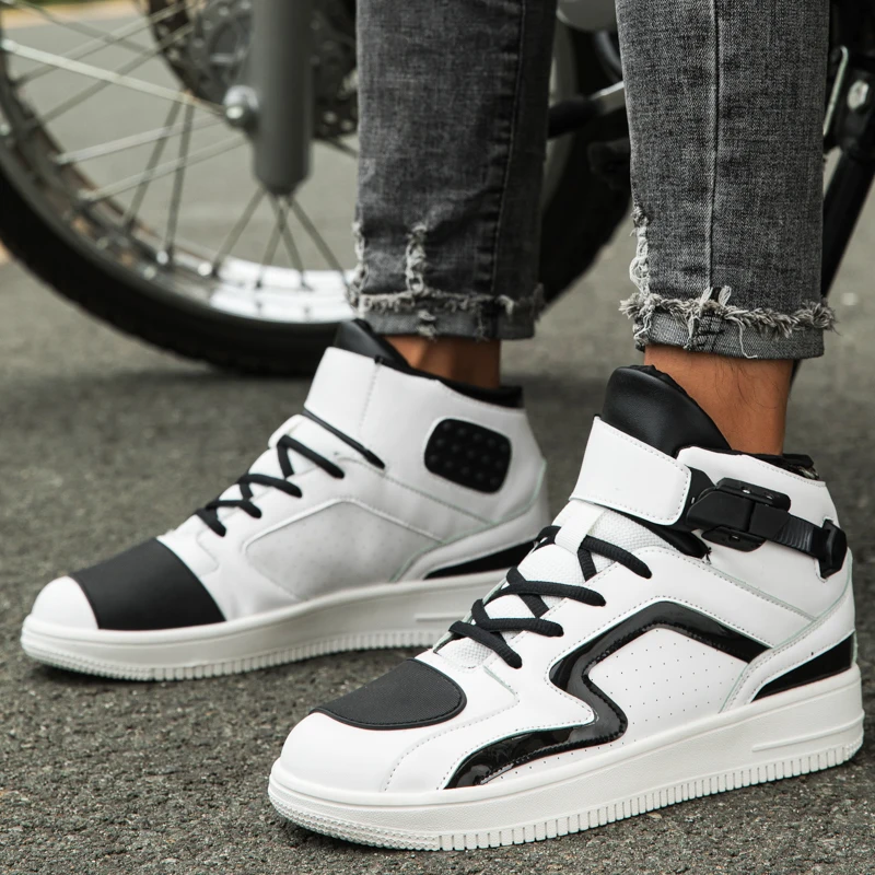 Motorcycle protective riding boots unisex fashionable four season high top anti slip breathable off-road equipment cycling boots
Motorcycle protective riding boots unisex fashionable four season high top anti slip breathable off-road equipment cycling boots