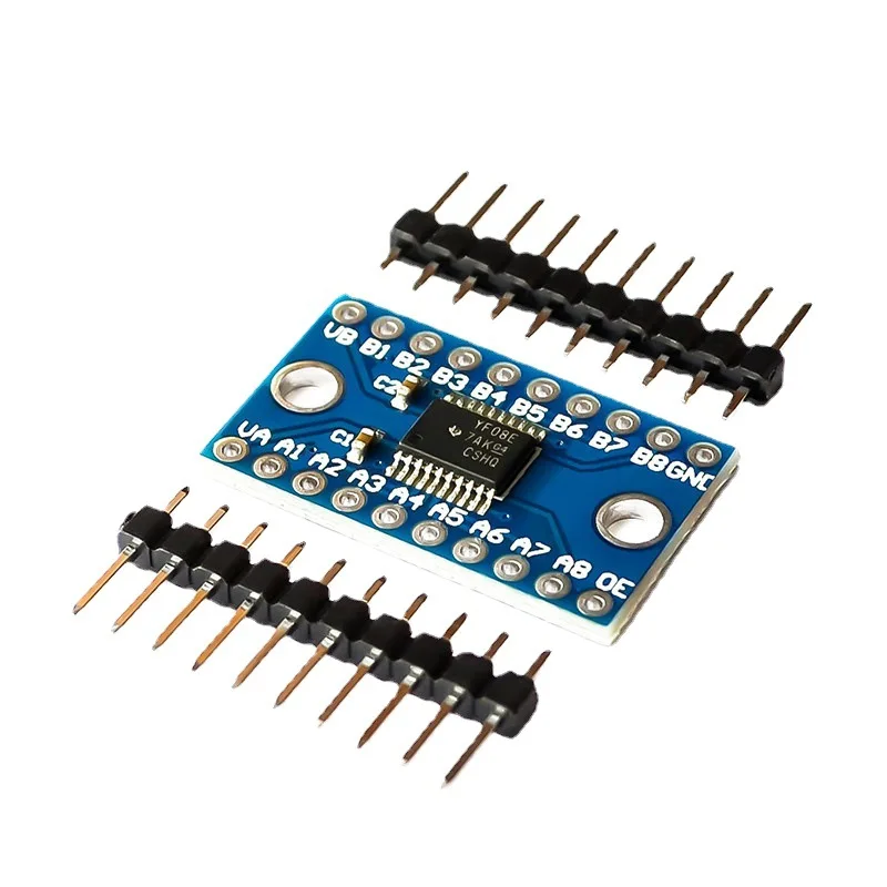 TXS0108E High-speed Full-duplex 8-channel Level Conversion Module 8-bit Bidirectional Voltage Converter
TXS0108E High-speed Full-duplex 8-channel Level Conversion Module 8-bit Bidirectional Voltage Converter