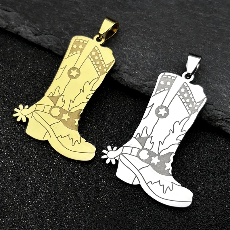 3Pcs Retro Magic Shoes Boots Pendants For Women Men Stainless Steel Gold Silver Color Star Flower Christmas Charms Jewelry Gifts
3Pcs Retro Magic Shoes Boots Pendants For Women Men Stainless Steel Gold Silver Color Star Flower Christmas Charms Jewelry Gifts