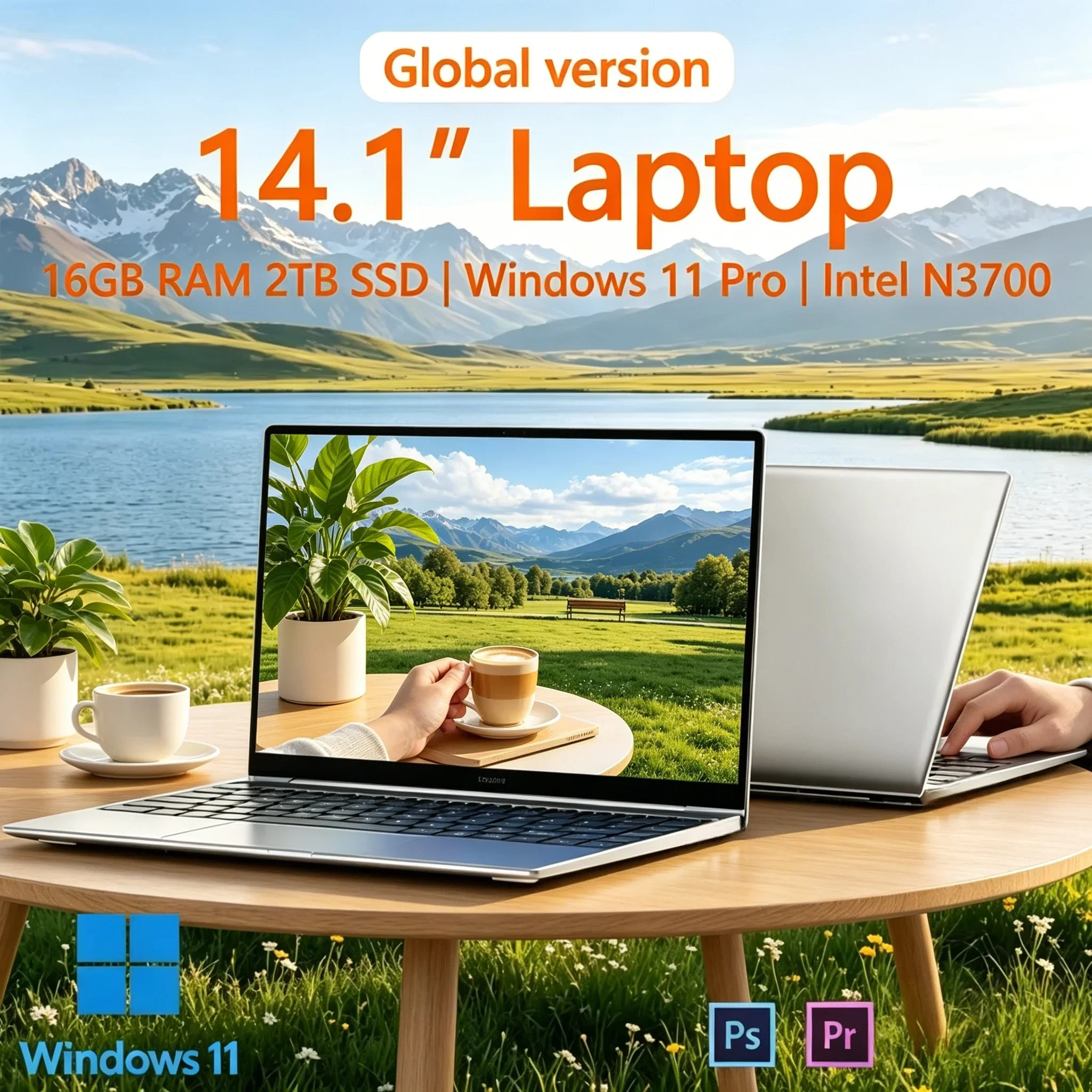 Fashion New Arrival Notebook PC 1080P HD Screen Intel N3700 16GB RAM Big Storage 2TB SSD Travel Laptop
Fashion New Arrival Notebook PC 1080P HD Screen Intel N3700 16GB RAM Big Storage 2TB SSD Travel Laptop