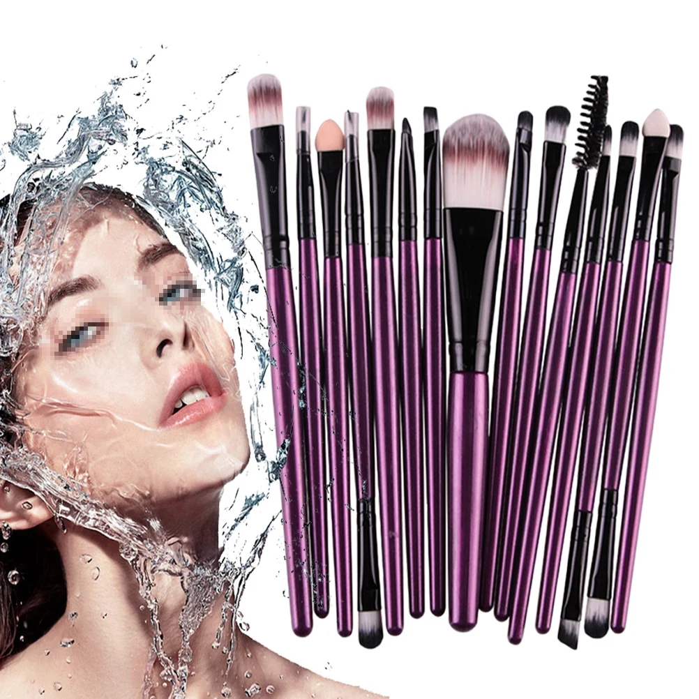 15Pcs Brush Kit High Quality Nylon Bristles Even Powder Blush Foundation Application Stylish Design for Daily and Pro
15Pcs Brush Kit High Quality Nylon Bristles Even Powder Blush Foundation Application Stylish Design for Daily and Pro